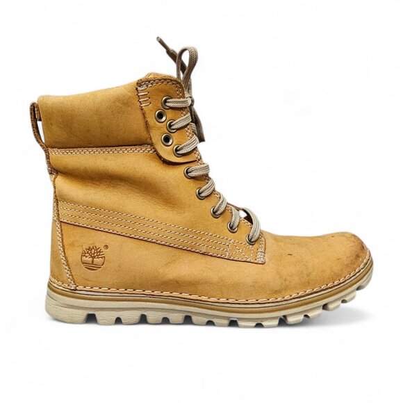 Timberland Brookton Women's Nubuck Leather Lace-up Hiking Combat Winter Boot - Picture 1 of 12